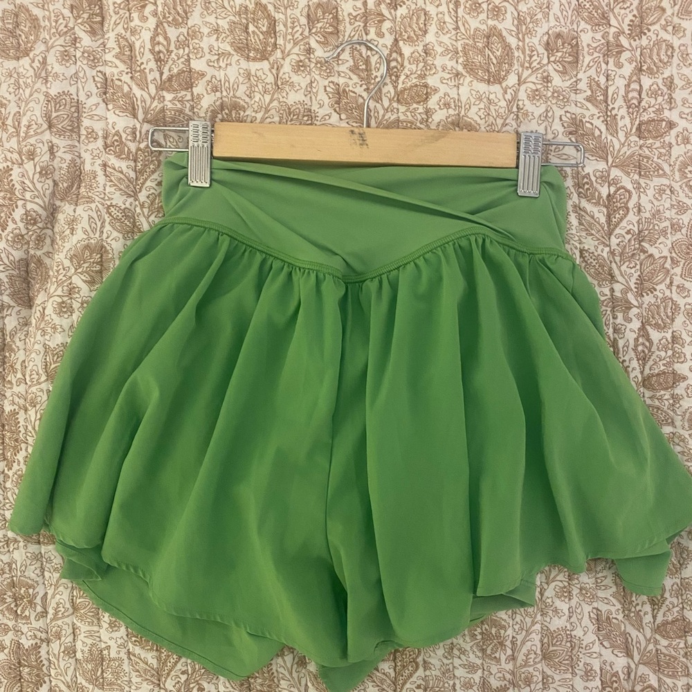 Green Women's Shorts